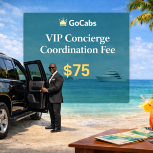 GoCabs VIP Concierge Fee